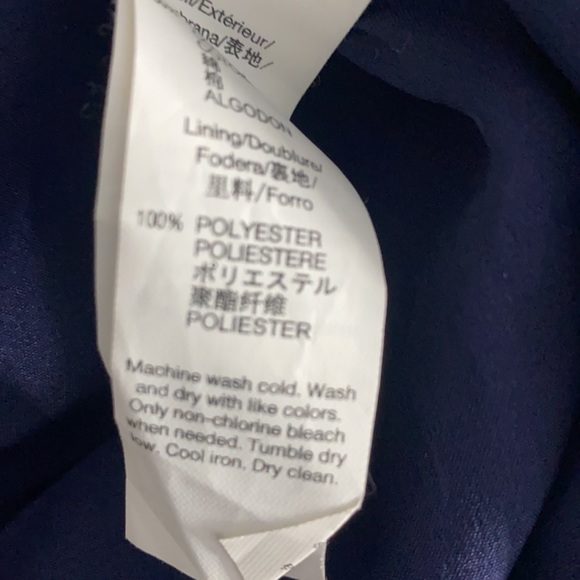 Gap Women's Navy Blue Dress Size 12 - Picture 5 of 5